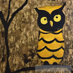 Painted Owl Ai Painting