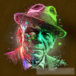 Painted Portrait Of Frank Sinatra Ai Art