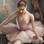 Painting.ballet Girl.ballet Dancer Ai Painting