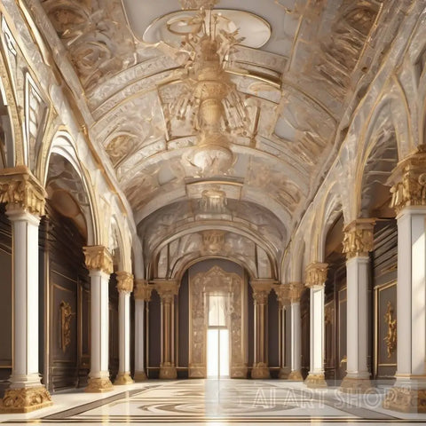 Palace Interior Architecture Ai Art