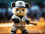 Panda Baseball Player Ai Artwork