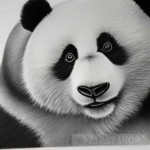 Panda In The Wild Animal Ai Art