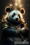 Panda King Animal Ai Art