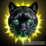 Panther Feline Cat Animal Animal Ai Art