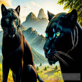 Panther Feline Cat Animal Animal Ai Art