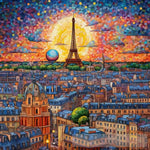 Paris I Abstract Ai Art