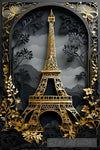 Paris Icon Wall Art Ai Artwork