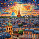 Paris Iii Abstract Ai Art