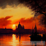 Paris In The Sunset: A Claude Monet Inspired Masterpiece - 4 Arts Ai Painting