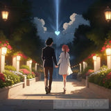 Path Of Love Portrait Ai Art