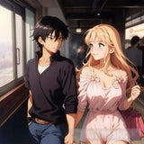 Path Of Love Portrait Ai Art