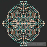 Patterns Resembling Circuitry Representing The Intersection Of Technology And Nature 12 Abstract Ai