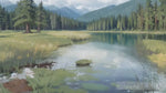 Peaceful Lake Scenery Landscape Ai Art