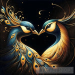 Peacocks In Love Animal Ai Art