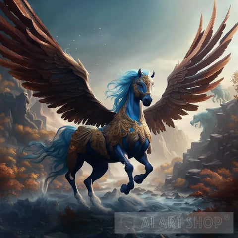 Pegasus Animal Ai Art