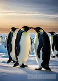 Penguins In Groups Animal Ai Art