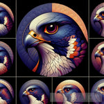 Peregrine Falcon 4 Animal Ai Art