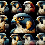 Peregrine Falcon 5 Animal Ai Art