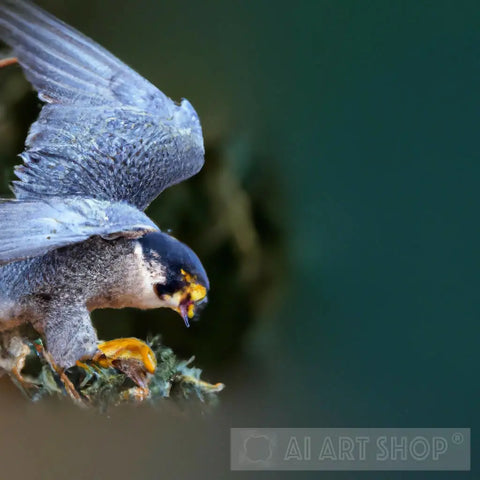 Peregrine Falcon01 Animal Ai Art