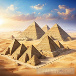 Pharaohs Pyramids Nature Ai Art