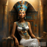 Pharaonic Queen Nefertari Ai Artwork