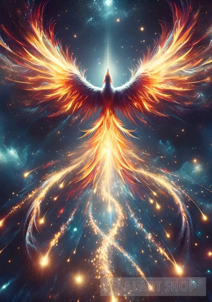 Phoenix in flight