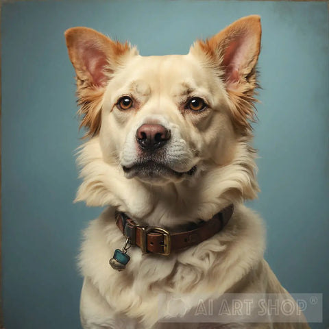 Picture Of A Beautiful Dog Animal Ai Art