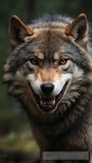 Picture Of A Wolf Animal Ai Art