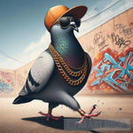 Pigeon Gangter Super Swag Ai Artwork