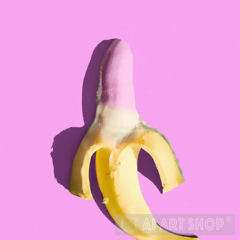 Pink Banana Ai Artwork