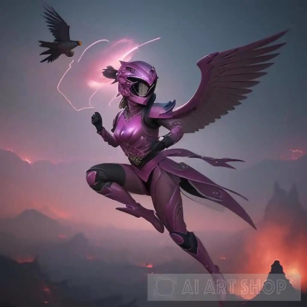 Pink Finch Ranger Warrior