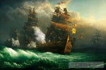 Pirate Ships #02 Ai Artwork