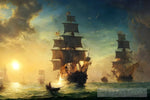 Pirate Ships #12 Ai Painting