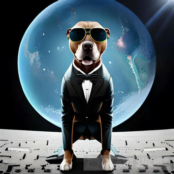 Pitbull on the Moon