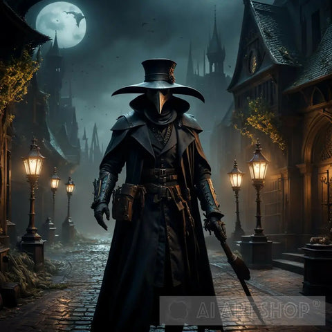 Plague Doctor Ai Artwork
