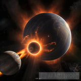 Planet Universe Alien Ai Artwork