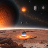 Planet Universe Alien Ai Artwork