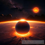 Planet Universe Alien Ai Artwork