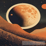 Planets And Stars Ai Artwork