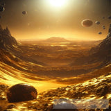 Planets And Stars Ai Artwork