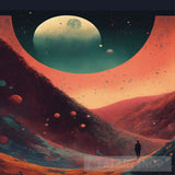 Planets And Stars Ai Artwork