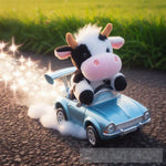 Plushy Cow Ai Artwork