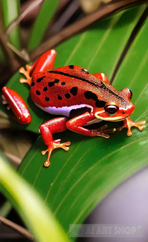 Poison Dart Frog Animal Ai Art