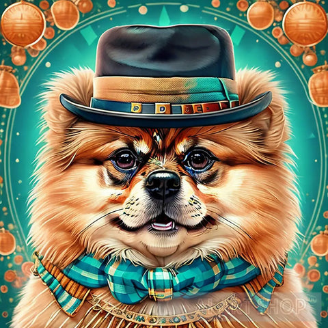 Pomeranian Animal Ai Art