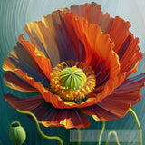 Poppies Flowers Ai Artwork