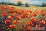 Poppy Field Impressionism Ai Art