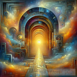 Portal Reverie: Gateway To The Unknown Expressionism Ai Art