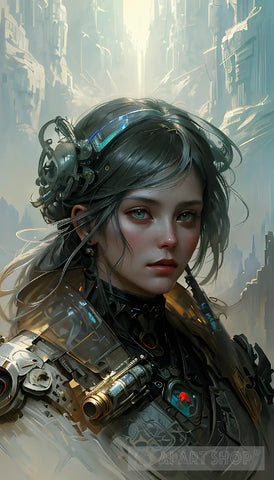 Post Apocalyptic Girl Ai Artwork