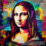 Postmodern Mona Lisa Ai Painting