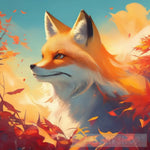 Power Fox Animal Ai Art